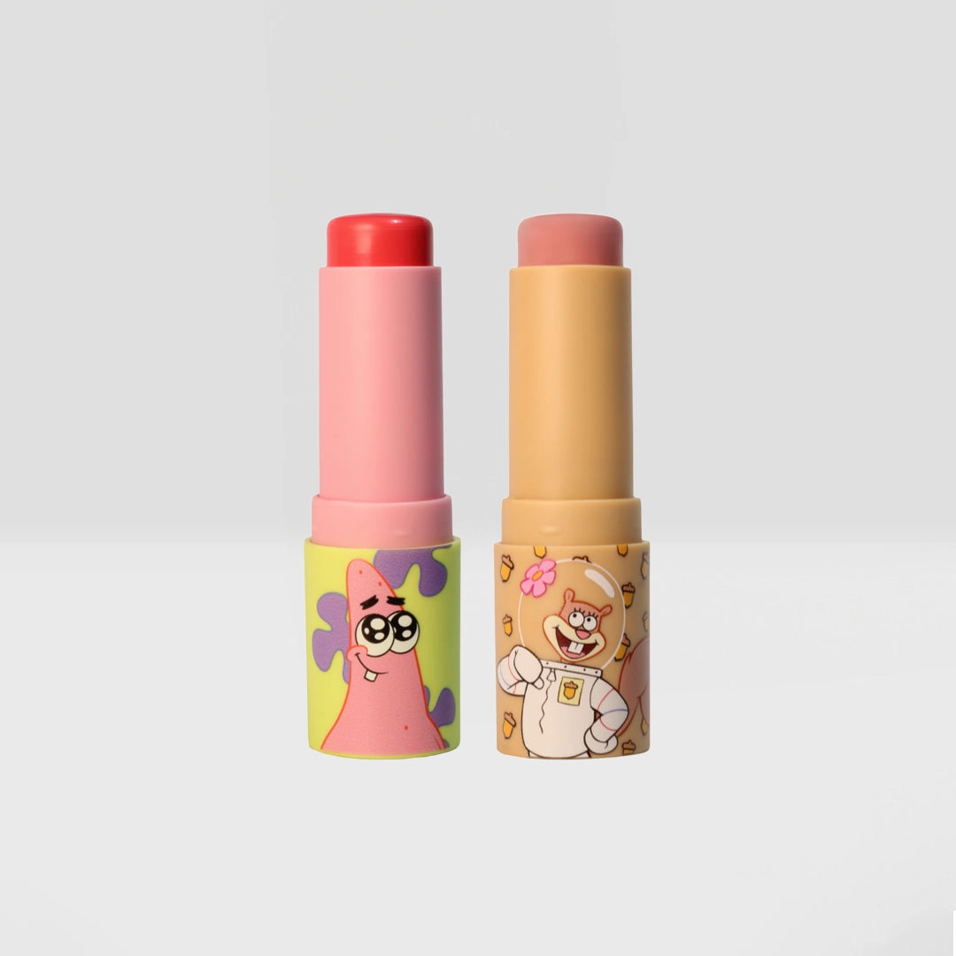 Spongebob X Beauty Creations - Set Rubores En Barra - Blushing Buddies