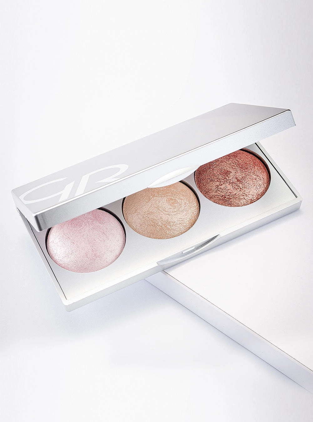 Strobing Highlighter Palette - Pink Gold Bronze