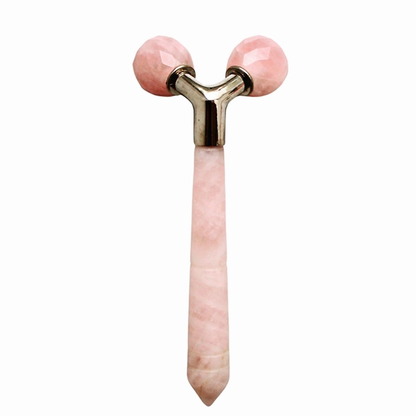 Tension Melting Massager for Face & Neck - Rose Quartz