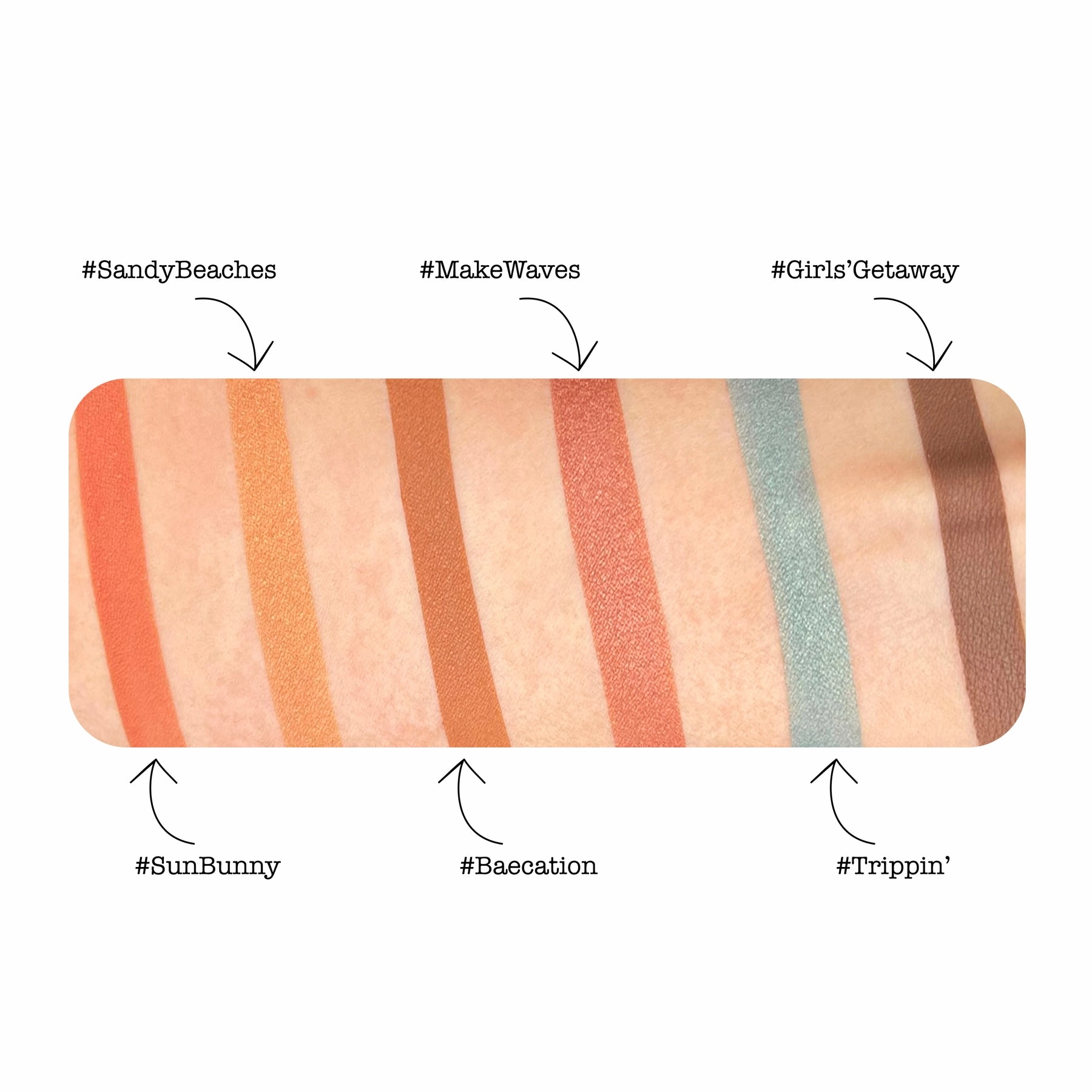 The Balm - Gold Coast Face Palette - Model Roz x theBalm