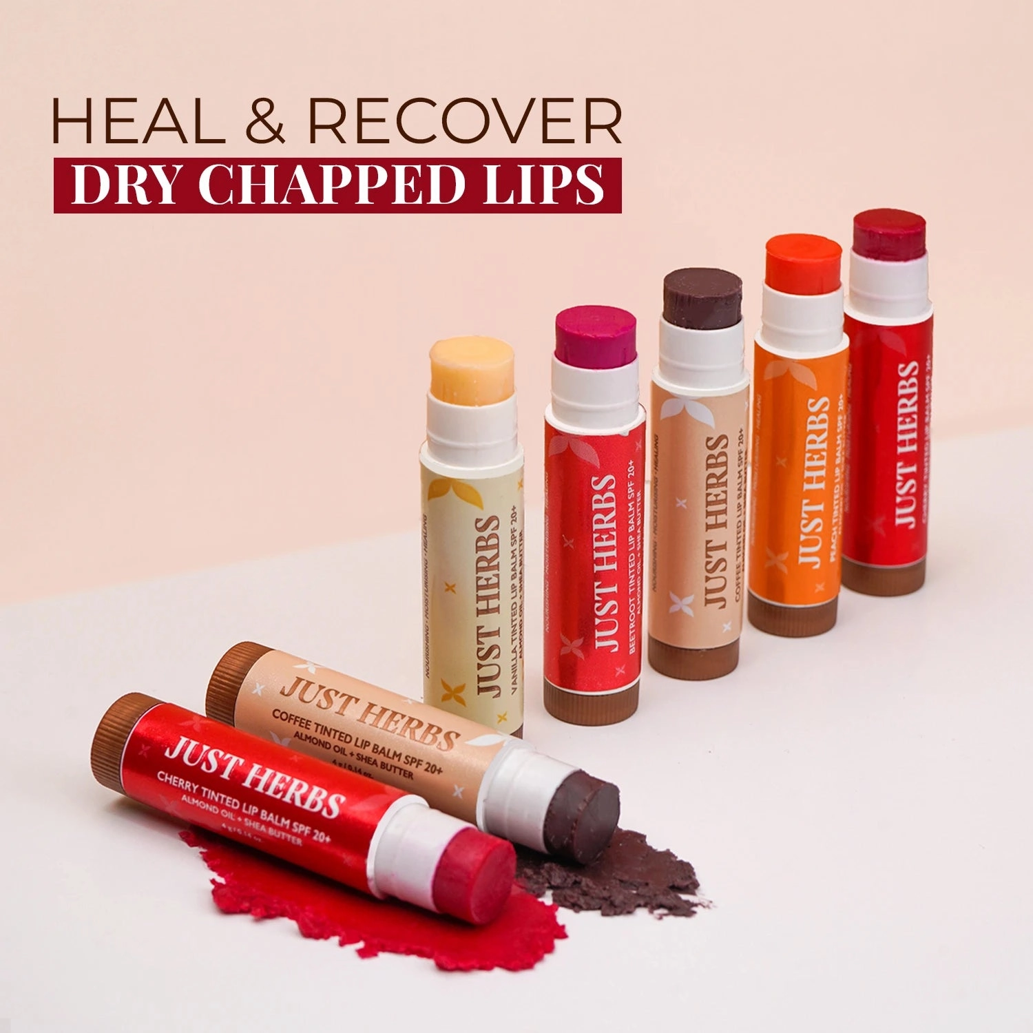 Tinted Lip Balms SPF 20 
