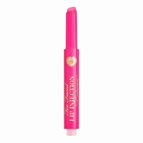 Too Faced Lip Injection Extreme Plumping Clicks | Glossy Lip Plumper, Hydrating   Dewy with Sheer Coverage, Voted Most Popular, 0.05 oz.