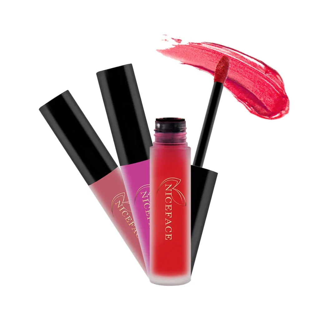 Waterproof Brand Nude Matte Liquid Lipstick Lip Gloss Moisturizer Mate Lip Stick