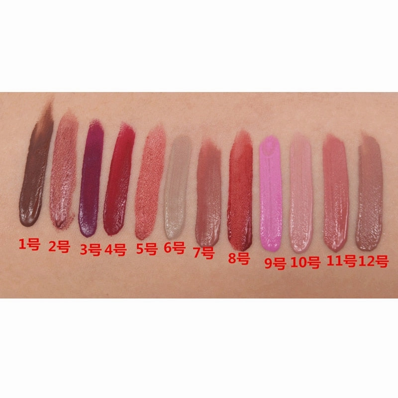 Waterproof Matte Liquid Lipstick Long-Lasting Lip gloss