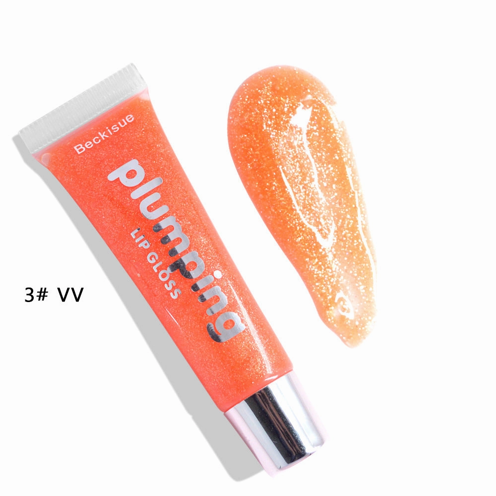 Wet Cherry Plumping Lip Gloss – Moisturizing & Volumizing Lip Plumper with Vitamin E & Mineral Oil