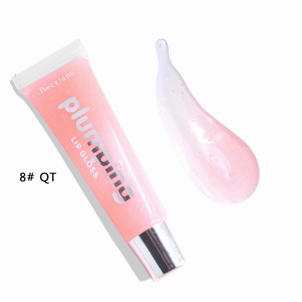 Wet Cherry Plumping Lip Gloss – Moisturizing & Volumizing Lip Plumper with Vitamin E & Mineral Oil